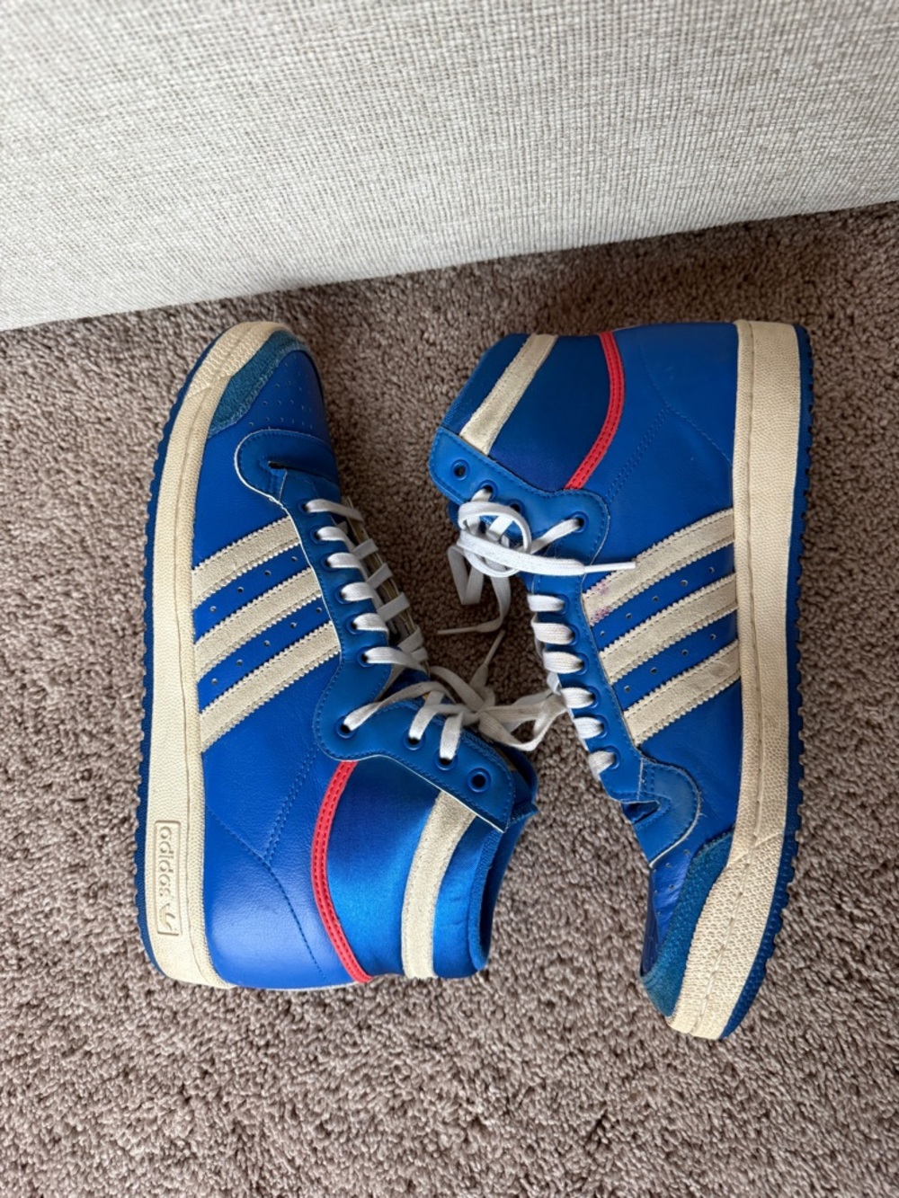adidas “glory Blue” “top ten”High-Top sneakers size 11 GUC